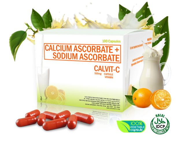 Calvit C Calcium Ascorbate Sodium Ascorbate